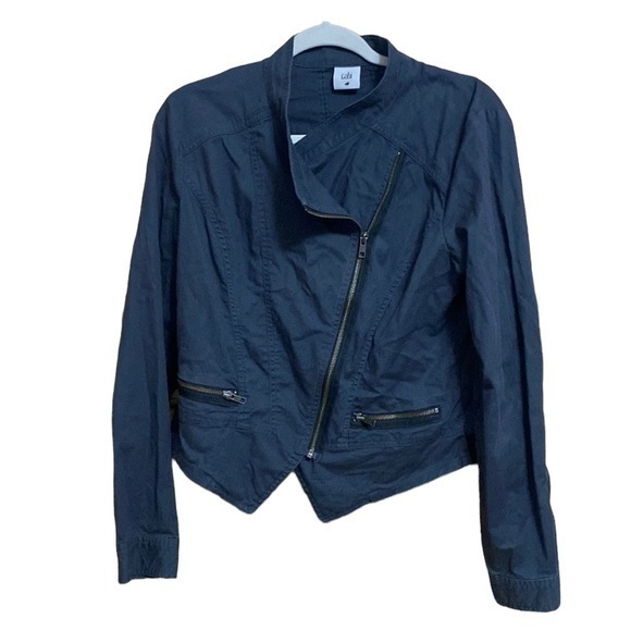 CABI Grey‎ Twilight Moto Jacket - Picture 1 of 7